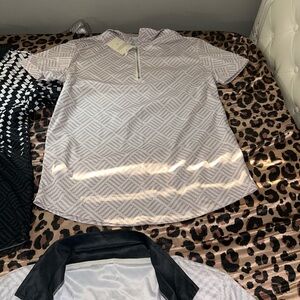 Men's Gray Patterned Dress Shirt